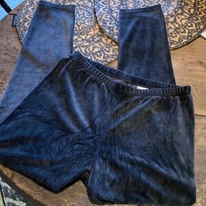 Like New Charcoal Corduroy Leggings Women’s size XL